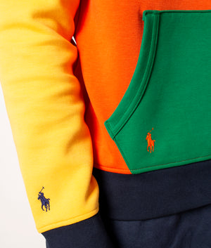 Colour-Blocked Knit Hoodie | Polo Ralph Lauren | EQVVS