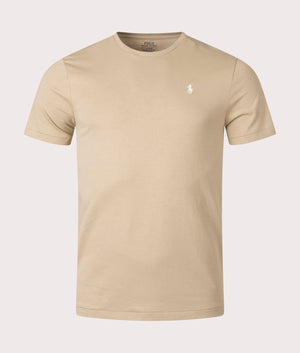 Custom Slim Fit T-Shirt Coastal Beige | Polo Ralph Lauren | EQVVS