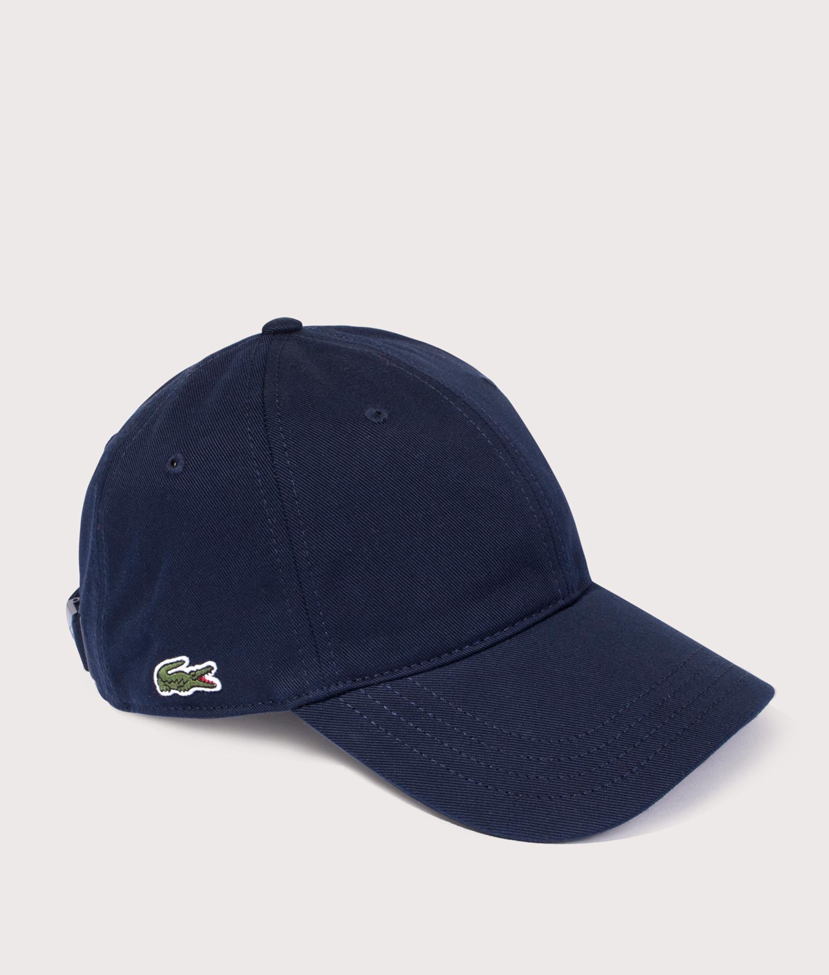 Lacoste Mens Cotton Twill Cap - Colour: 166 Navy Blue - Size: One Size