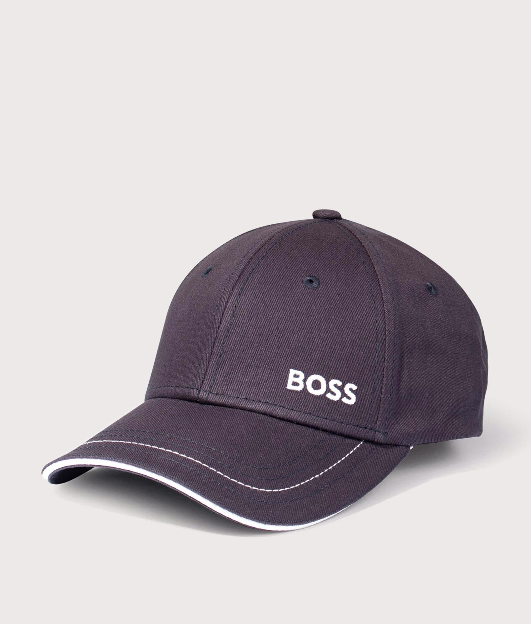 BOSS Mens Contrast Logo Cap - Colour: 402 Dark Blue - Size: One Size