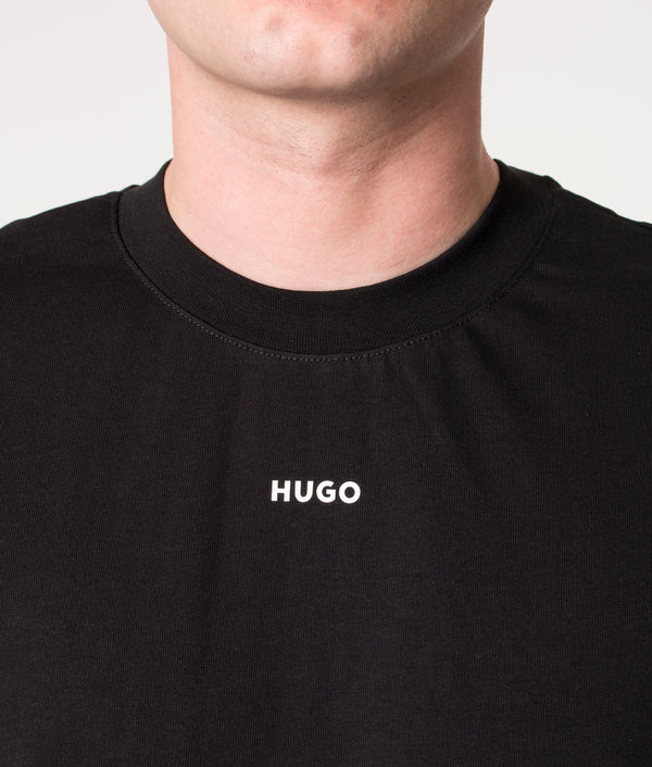 Relaxed Fit Dapolino T-Shirt Black | HUGO | EQVVS