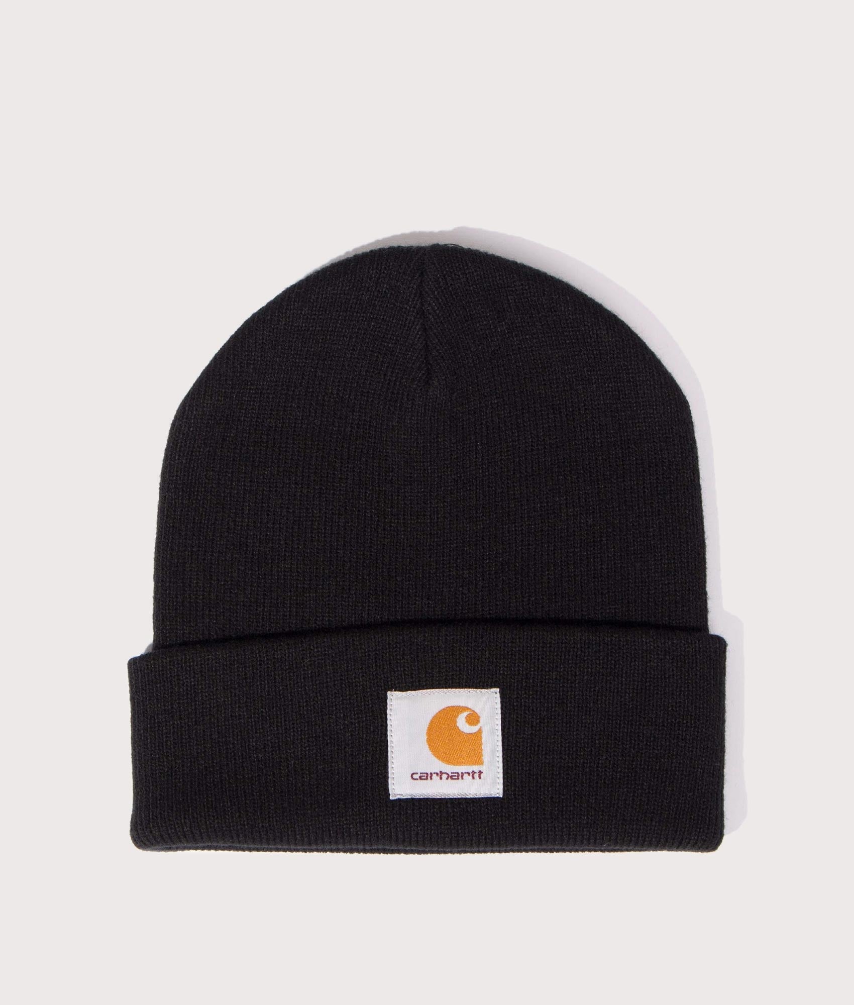 Carhartt WIP Mens Short Watch Hat - Colour: 89XX Black - Size: One Size