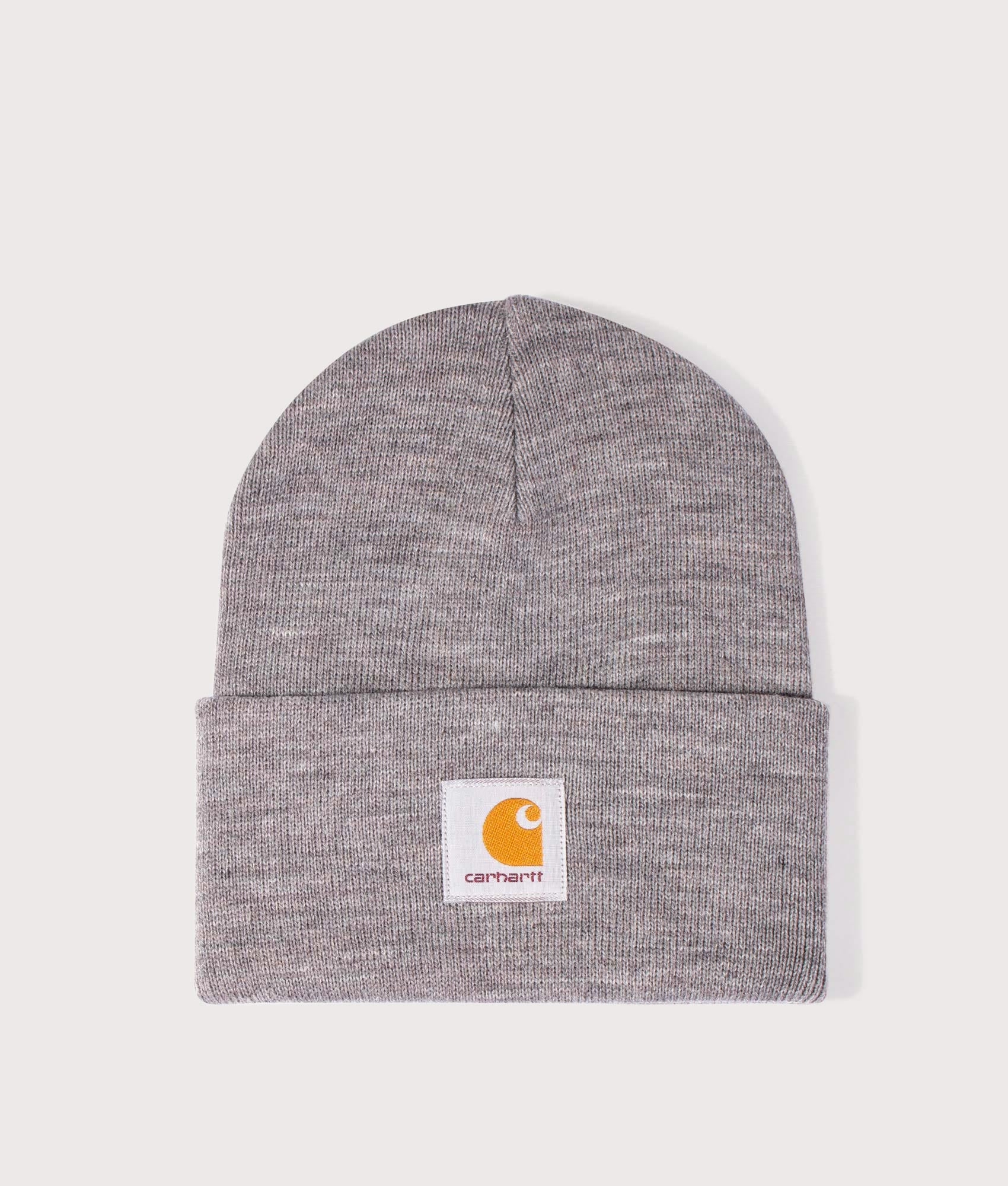 Carhartt WIP Mens Acrylic Watch Hat - Colour: V6XX Grey Heather - Size: One Size