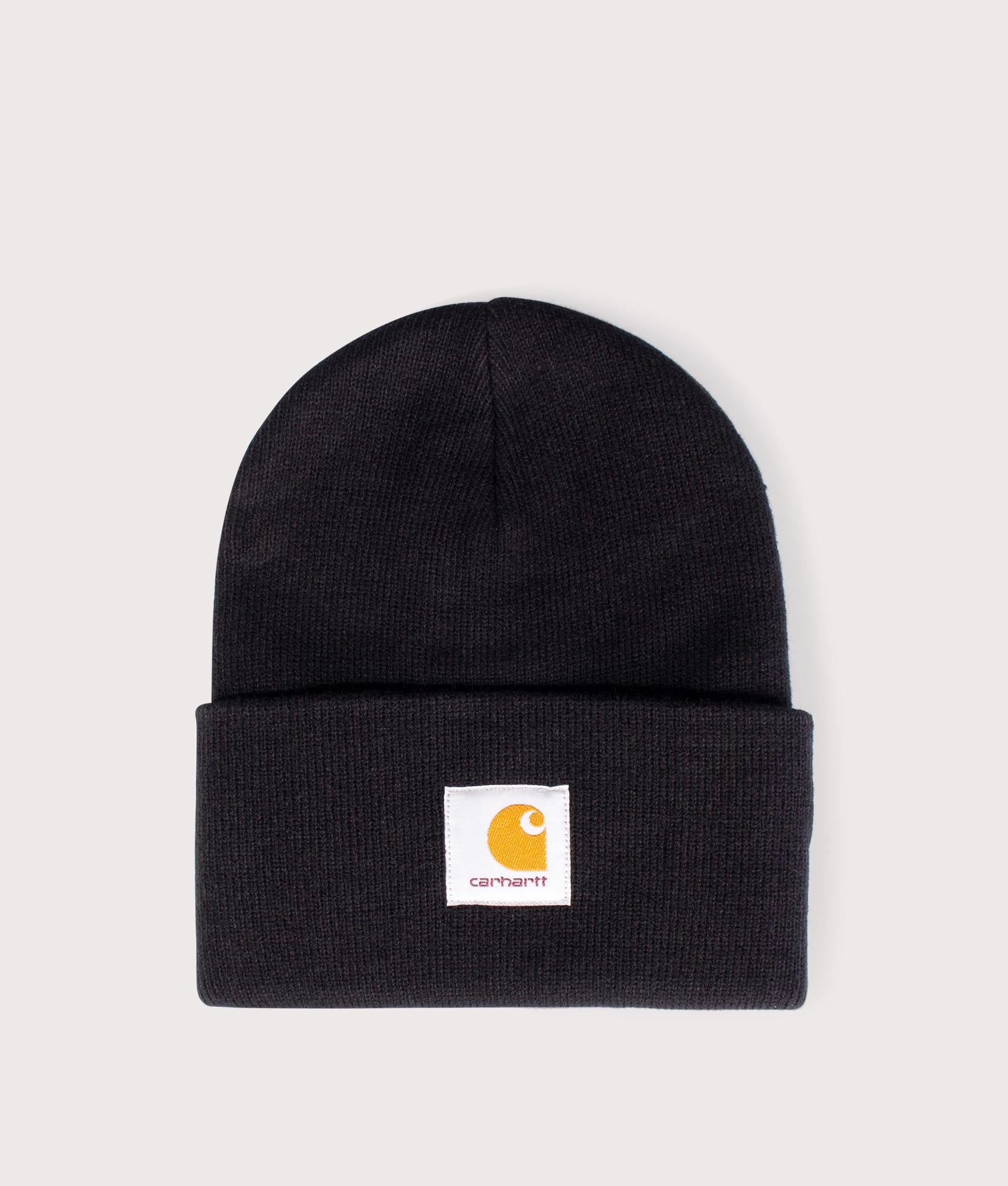 Carhartt WIP Mens Acrylic Watch Hat - Colour: 8900 Black - Size: One Size