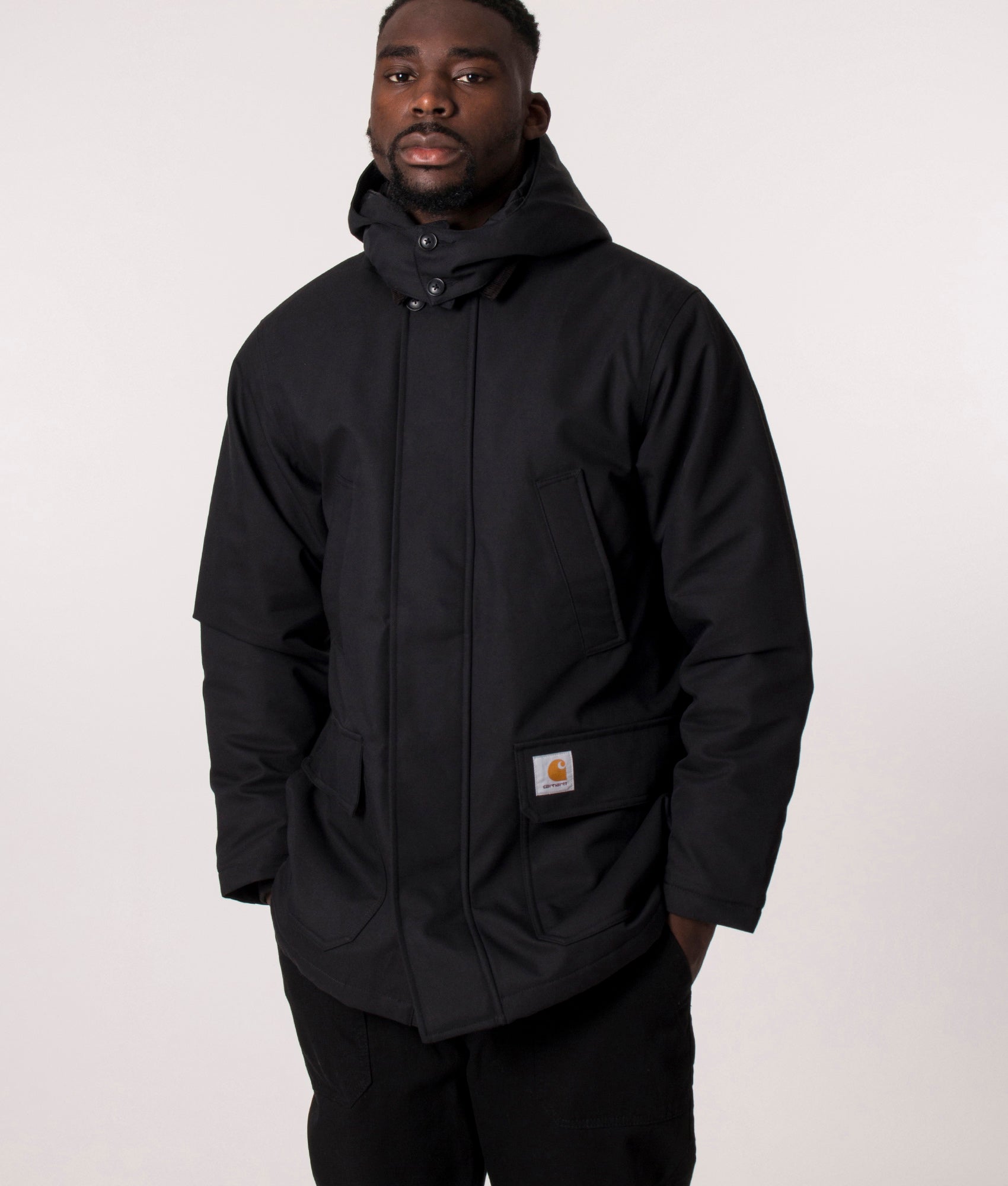 Rigby Parka Jacket Black/Black | Carhartt WIP | EQVVS