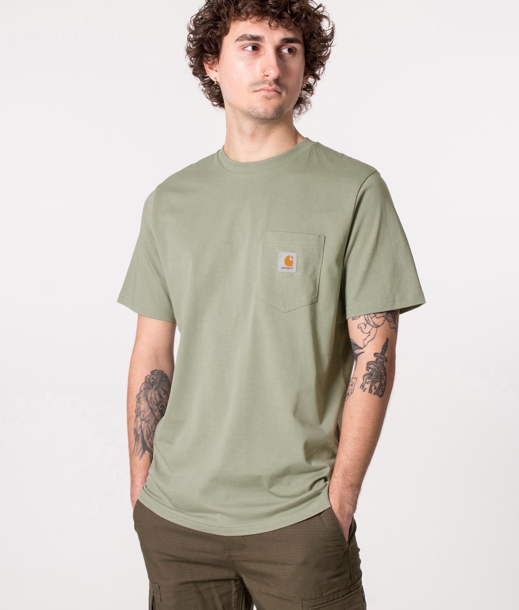 Regular Fit Pocket T-Shirt Yucca | Carhartt WIP | EQVVS