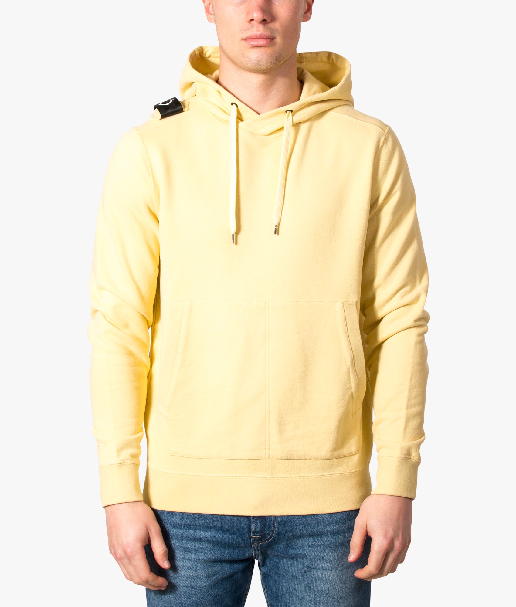 MA.Strum Mens Core Overhead Hoodie - Colour: M713 Mellow Yellow - Size: Large