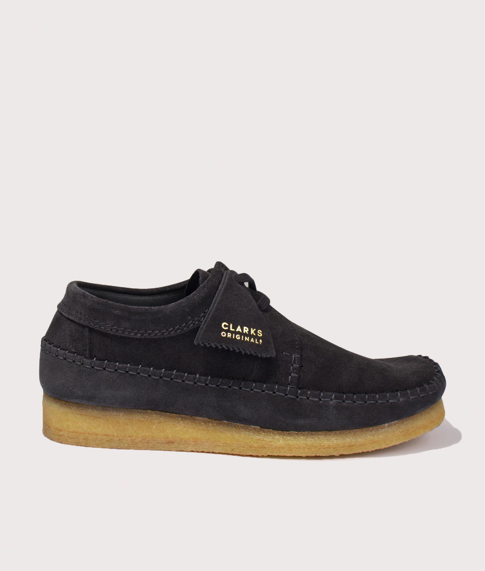 Clarks Originals Mens Weaver - Colour: Black Suede - Size: 10