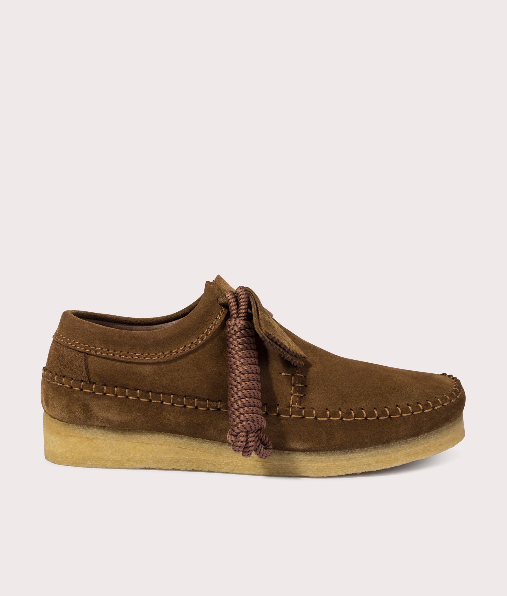 Clarks Originals Mens Weaver - Colour: Cola Suede - Size: 8