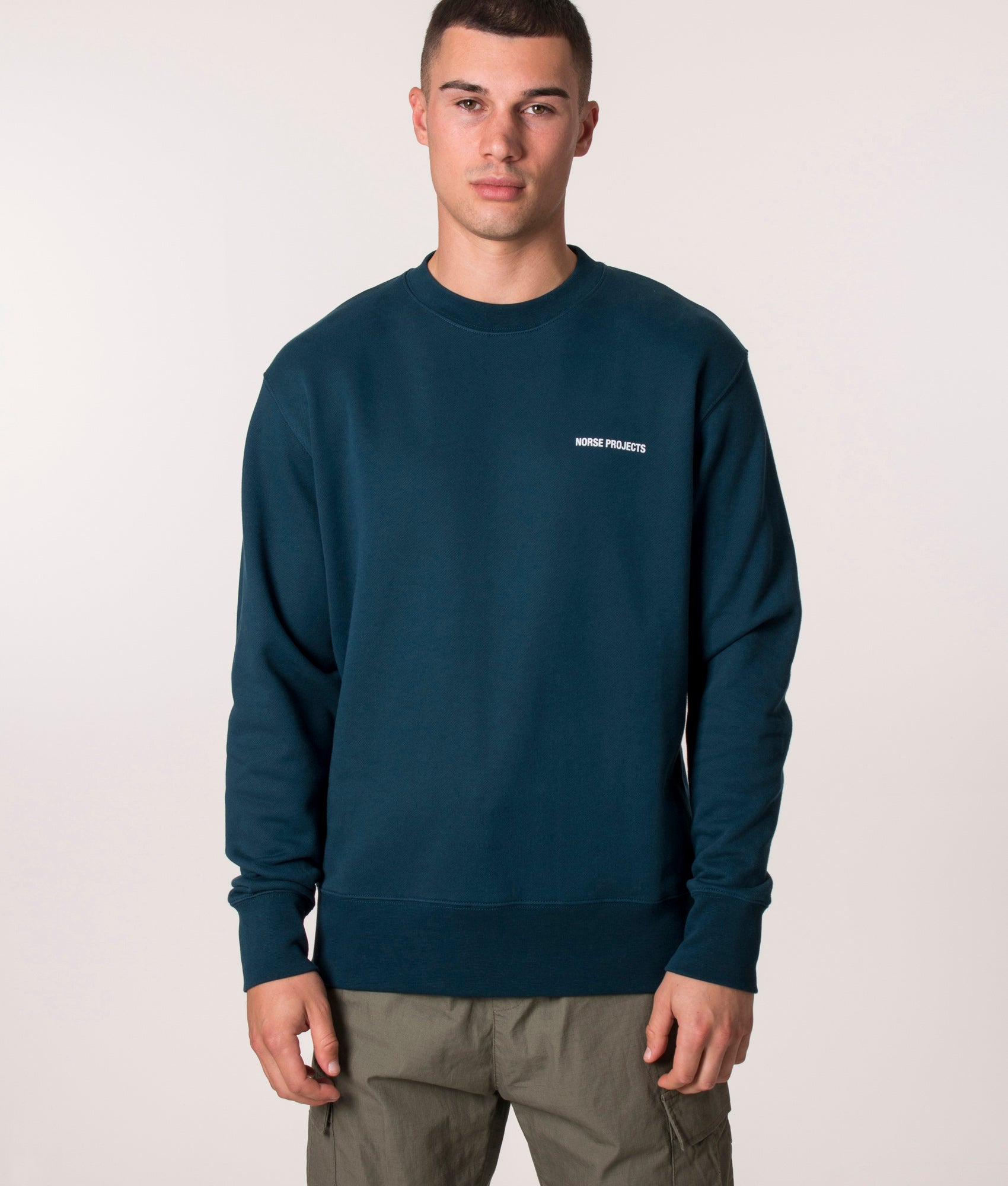Relaxed Fit Arne Logo Sweatshirt | Norse Projects | EQVVS