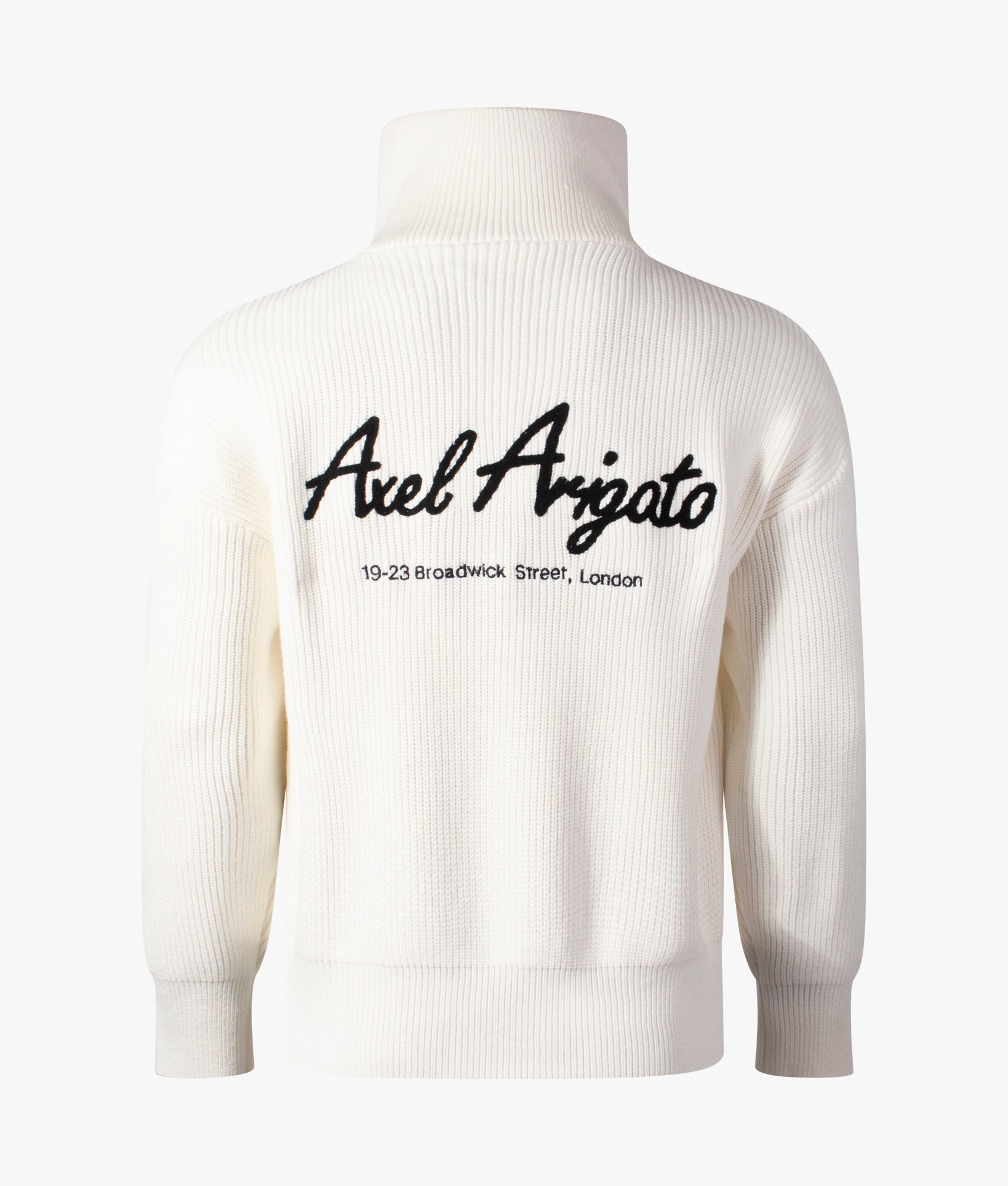 Axel Arigato | Chain Quarter Zip Knitted Jumper | EQVVS