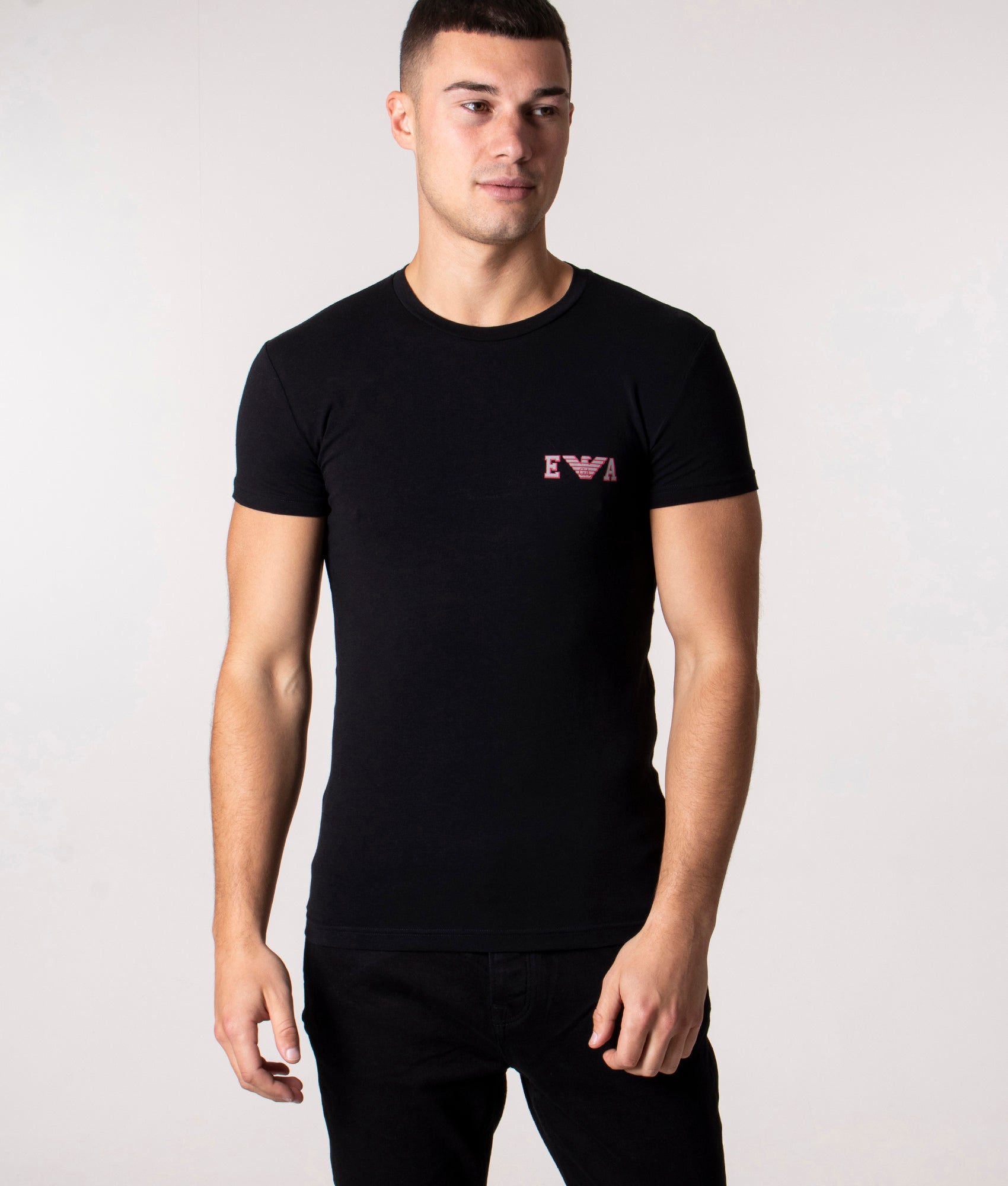 Slim Fit Loungewear T-Shirt | Emporio Armani | EQVVS