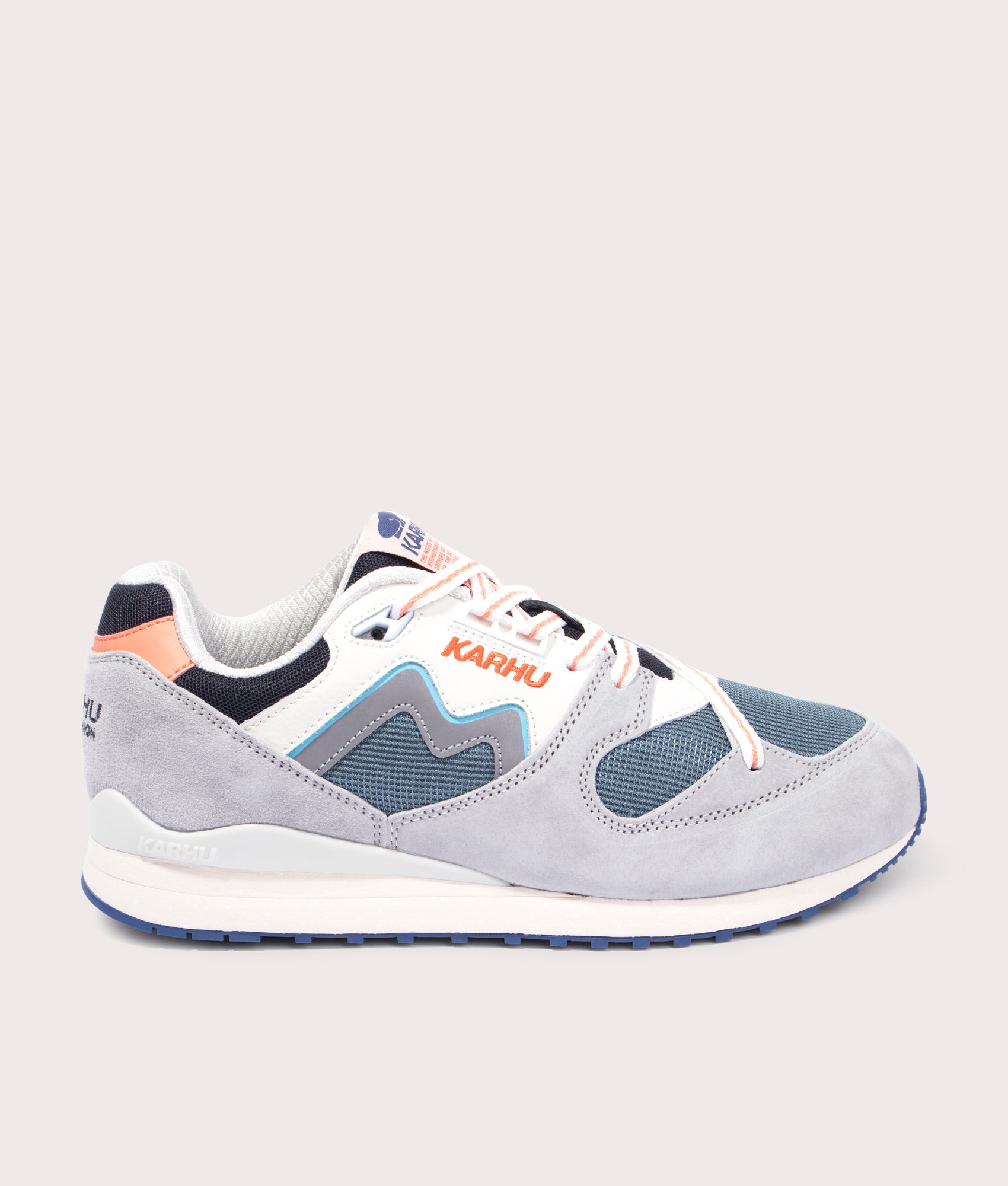 Karhu Mens Synchron Classic Trainers - Colour: Dawn Blue/Lily White - Size: 10