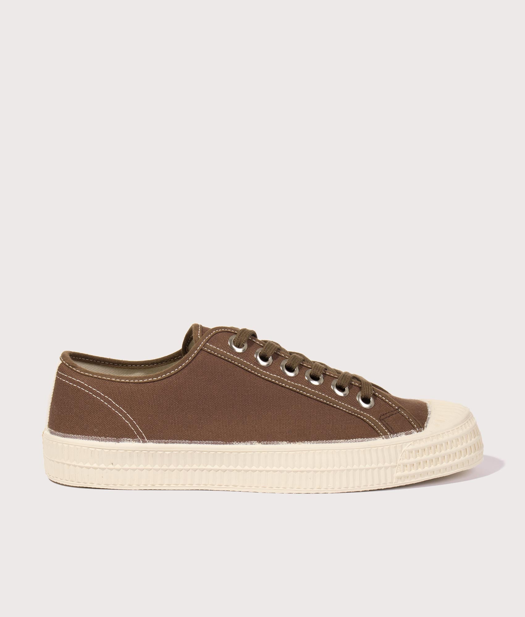 Novesta Mens Contrast Stitch Star Master - Colour: 40 Brown/99 Beige/106 Ecru - Size: 10