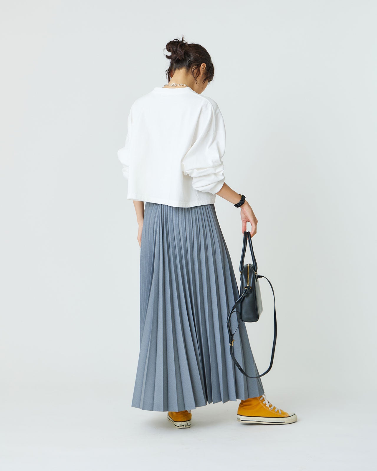 MASU 23SS PLEATS SKIRT BLACK プリーツスカート 46 ...