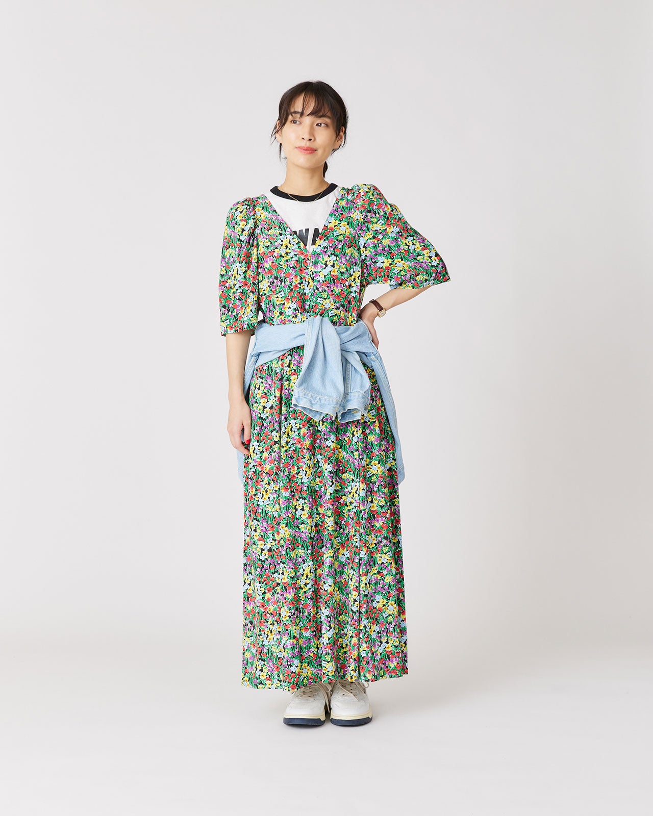 憧れの FLASHY FLOWER DRESS ロングワンピース - abacus-rh.com