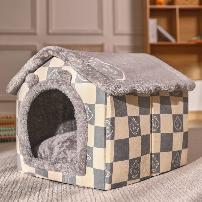 large fabric dog house