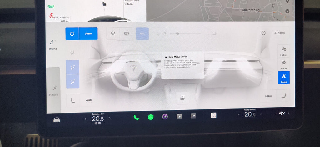 Tesla Camping Mode