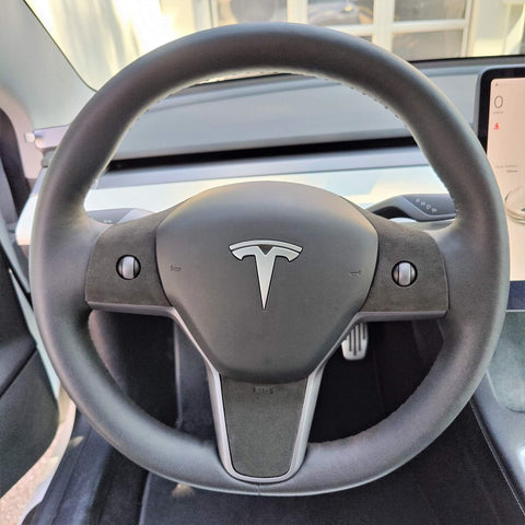 Tesla Alcantara Mittelkonsole Wrap