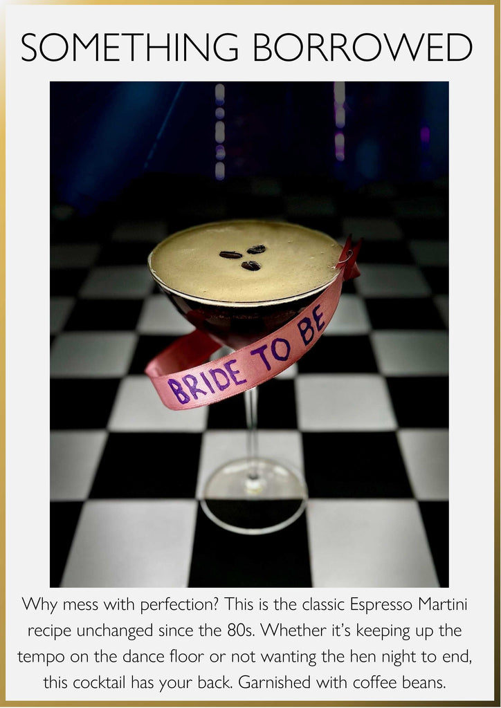 Why mess with perfection? This is the classic Espresso Martini recipe unchanged since the 80s. Whether it’s keeping up the tempo on the dance floor or not wanting the hen night to end, this cocktail has your back. Garnished with coffee beans.