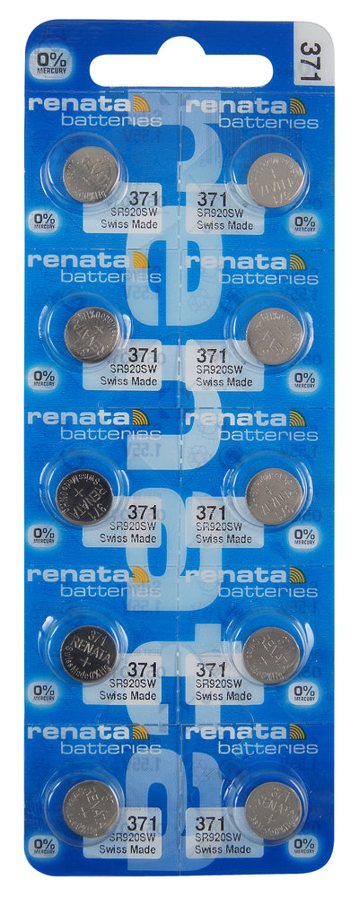 Renata Batterie 377 Blister à 10 Stück