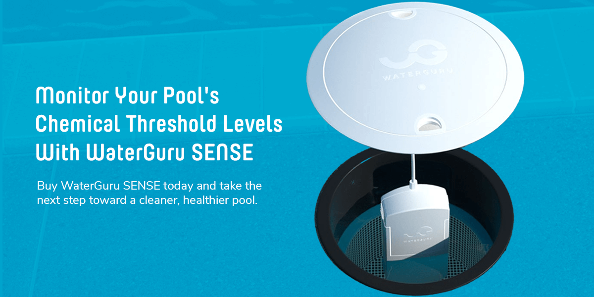 Monitor Your Pool's Chemical Threshold Levels With WaterGuru SENSE