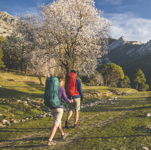 couple hiking 