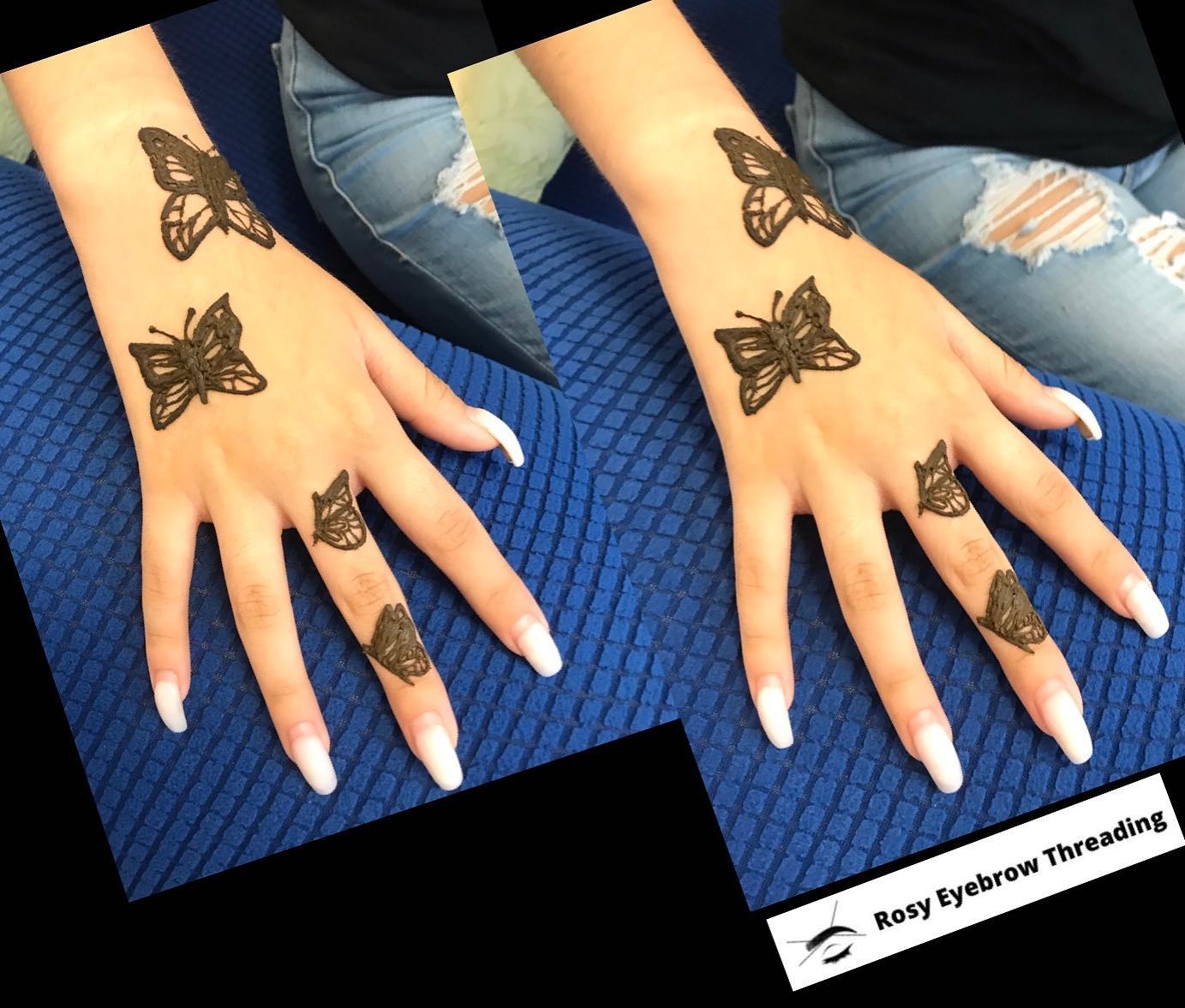 krater Vijandig Verlichting Henna Tattoo Design | Henna Tattoo in Las Vegas – Rosy Eyebrow Threading