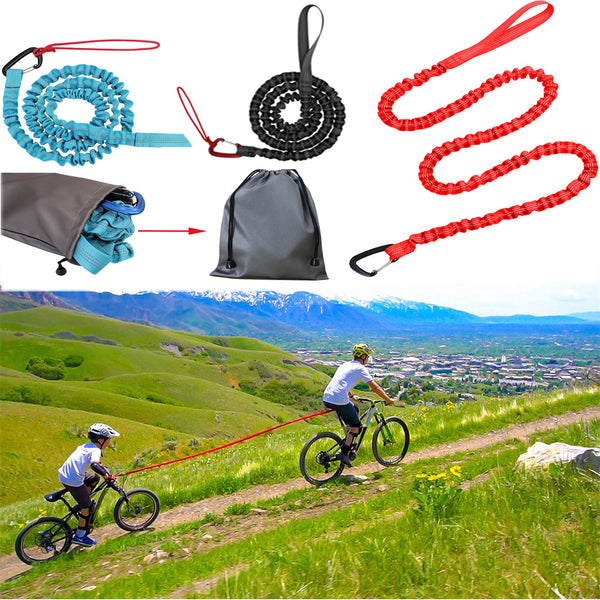 Amagogo Fahrrad Bungee Abschleppseil Rennrad Elastische Leine Gürtel  Praktisches Outdoor Werkzeug Hohe Festigkeit Mountainbike Traktion Seil  Zugseil für Freunde, schwarz : : Sonstiges