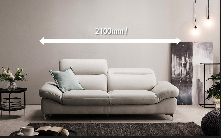 Sofa văng da 2 chỗ tựa gật gù - AVENUE - 04