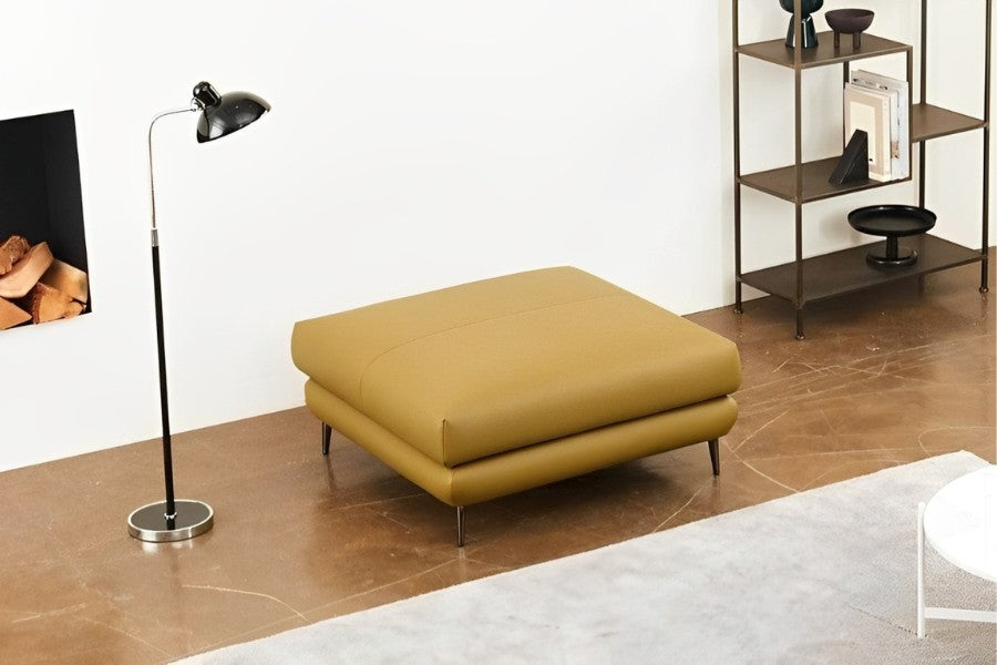 Ghế sofa đôn bọc da