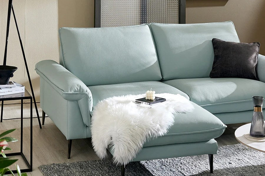 AXE - Sofa văng da 2 chỗ tựa liền