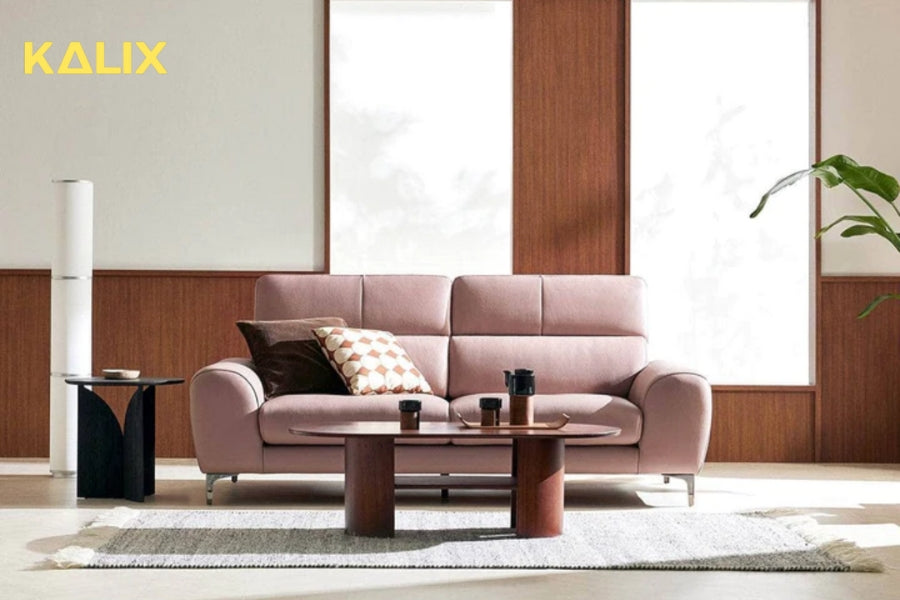 Sofa văng da 2 chỗ tựa gật gù LOTTEPIE