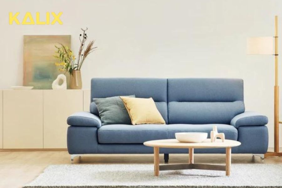 Sofa văng nỉ 2 chỗ tựa liền NEVA