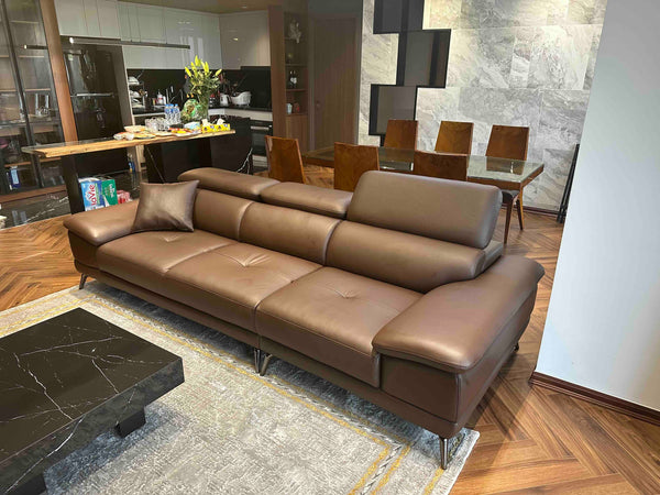 Sofa da Enzo bọc da Nappa