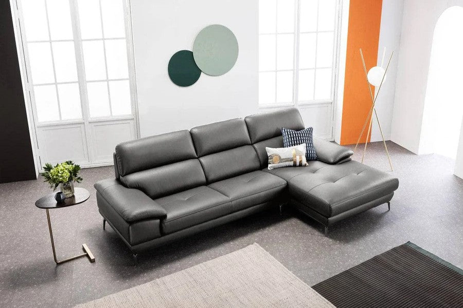 Sofa góc da tựa liền ENZO