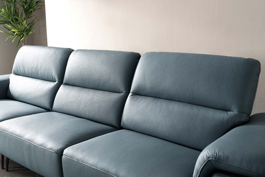 Sofa góc bọc da Microfiber tựa gật gù