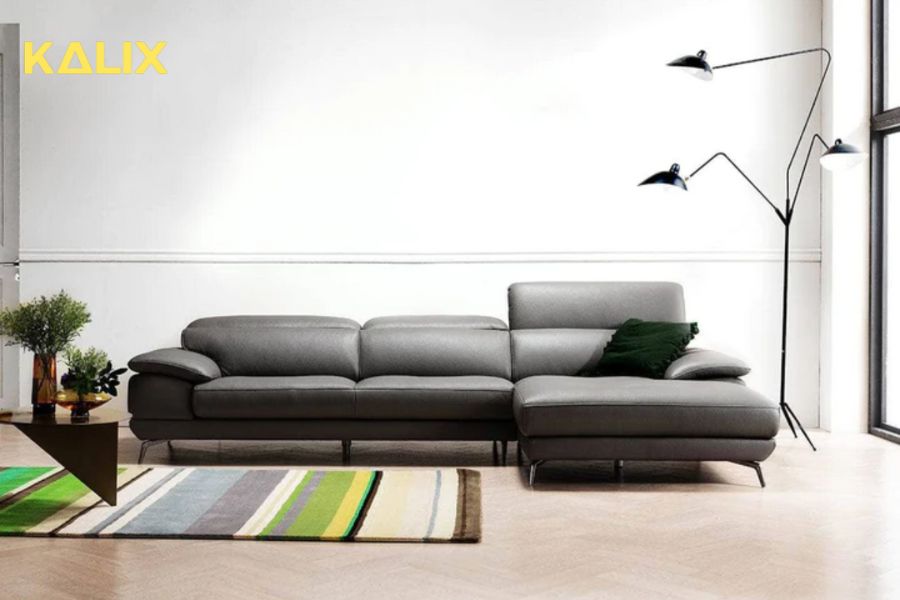 Sofa góc da tựa gật gù ENZO