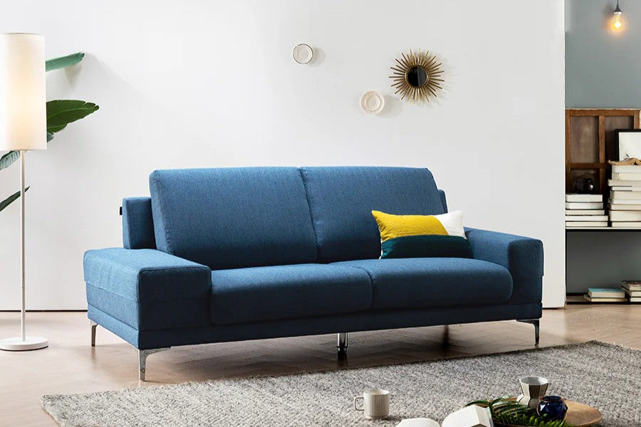 Sofa nỉ giúp tối ưu hóa diện tích phòng khách