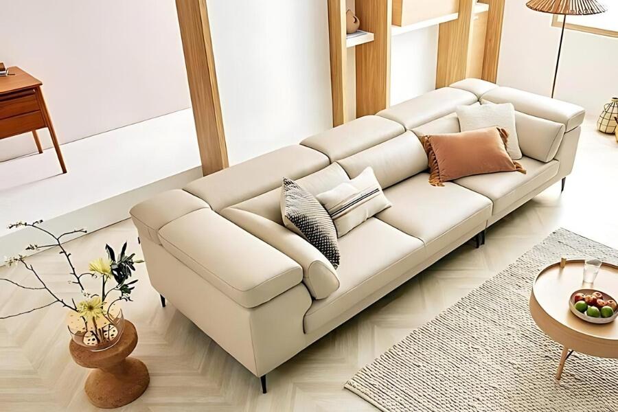 Sofa văng 3 chỗ tạo cảm giác mở rộng không gian