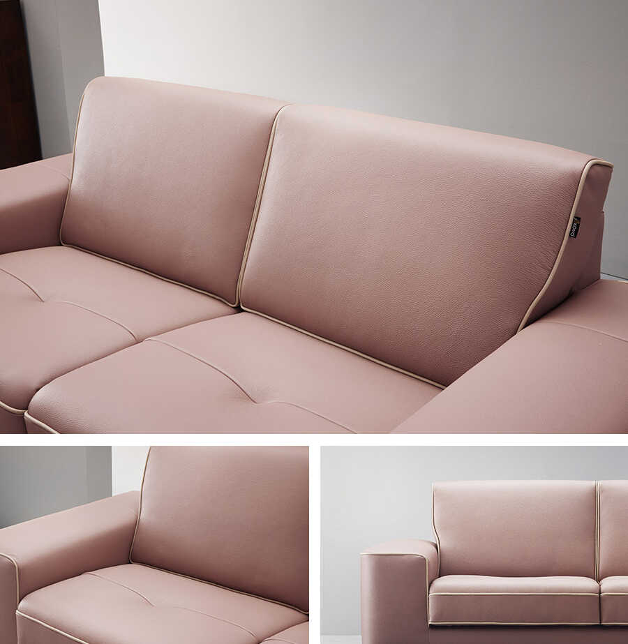 Sofa văng da 2 chỗ Hollis 27