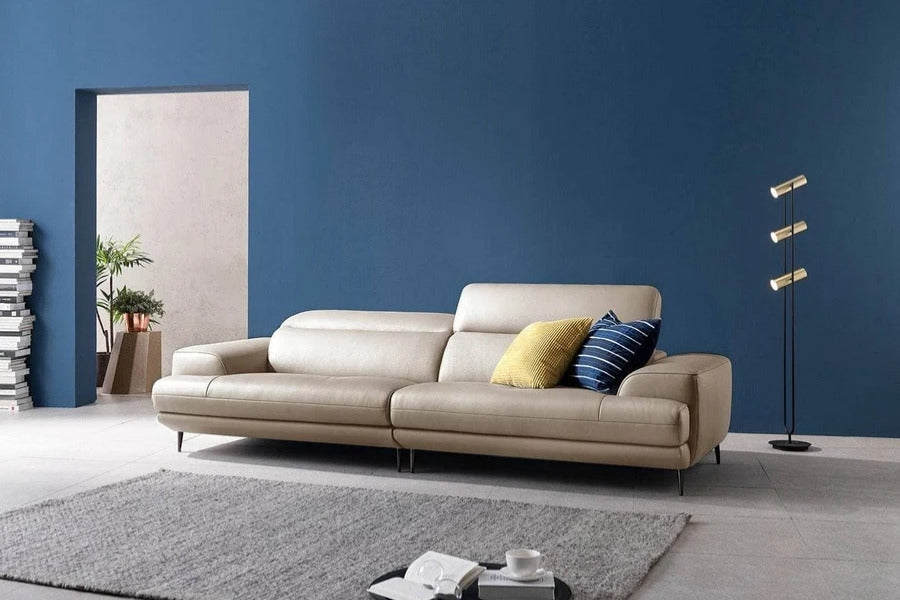 Sofa văng da 2 chỗ tựa gật gù FREDO