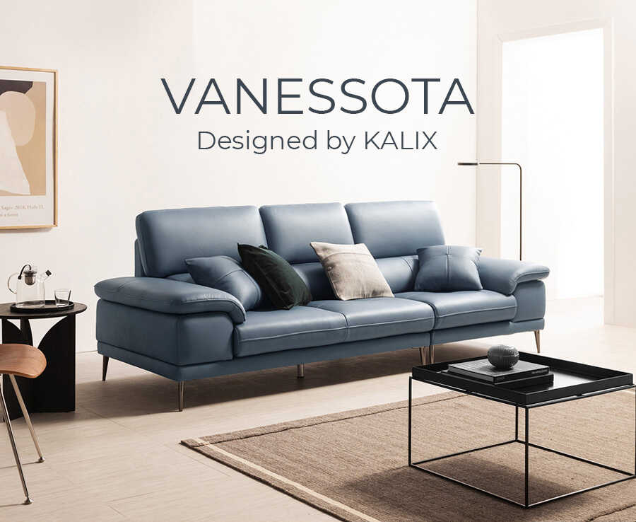 Sofa văng da 3 chỗ tự gật gù - VANESSOTA - 03