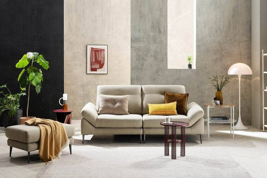 Sofa văng nỉ 2 chỗ tựa liền AVENUE