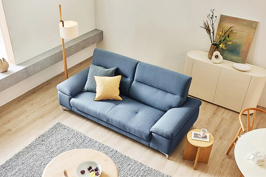 Hình ảnh sofa văng nỉ 2 chỗ tựa liền êm ái NEVA