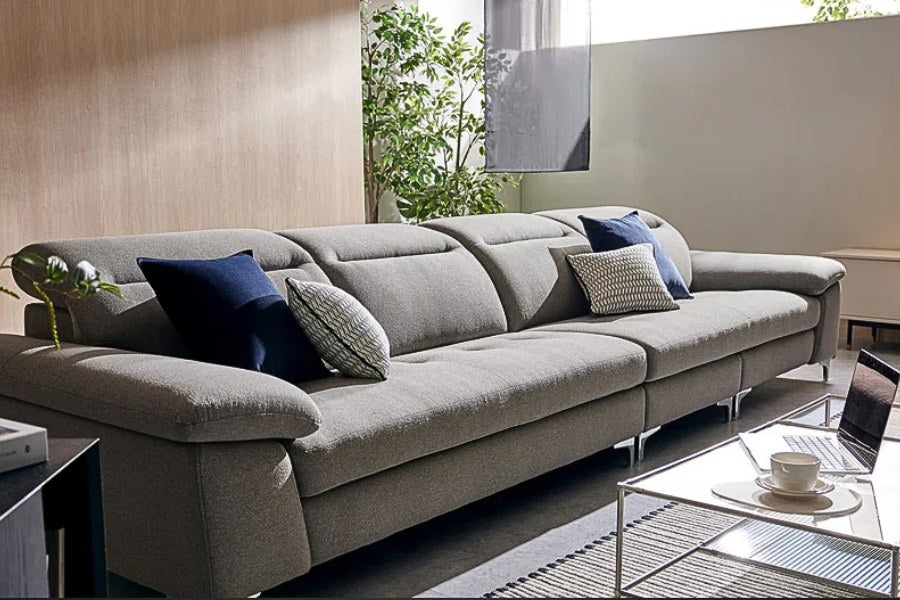 Sofa văng nỉ tựa gật gù DEACON