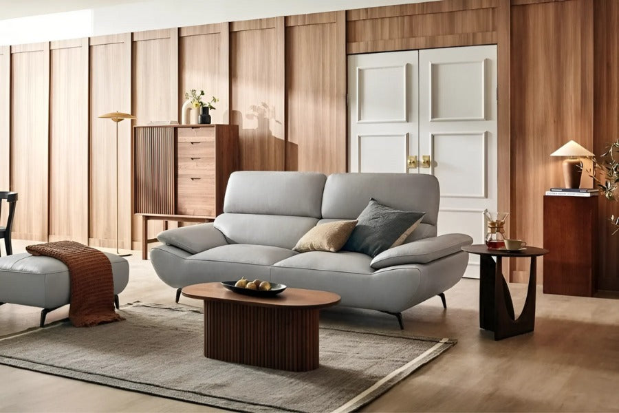 Sofa văng thiết kế 2 chỗ giúp tiết kiệm diện tích