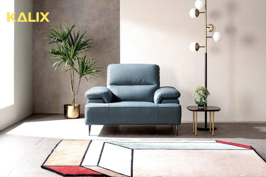 Sofa văng da 1 chỗ ngồi - VESSA