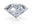 moissanite engagment ring VVS clarity brilliant cut crushed ice more brilliance than a diamond