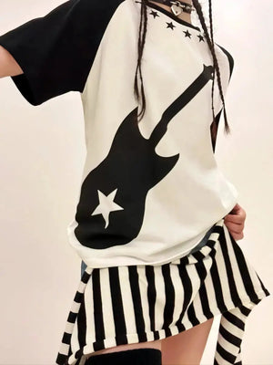 'My Bass' Harajuku Oversized Unisex Graphic T-Shirts - AlielNosirrah